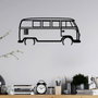 Wallity Vosvos 12 Accesorio Decorativo de Pared Negro